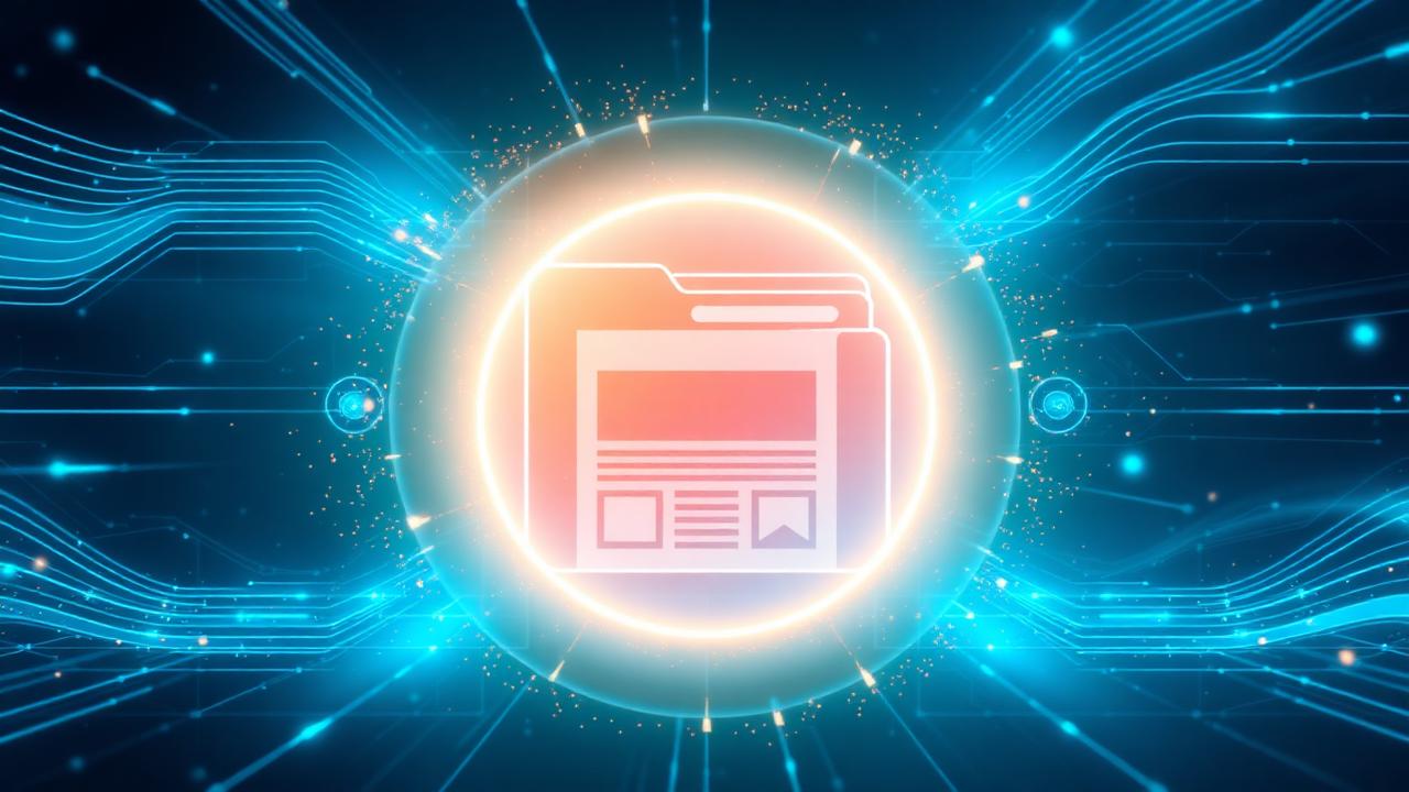 Downloading website from Archive.org illustrated with digital archive interface and file transfer visualization