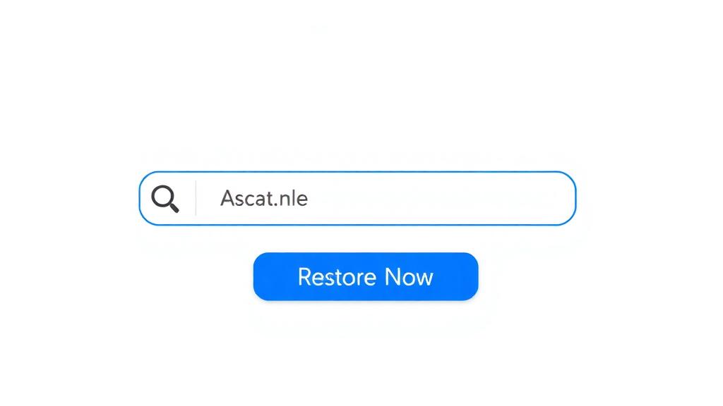 Domain input field showing how to enter a website URL to search for archived versions