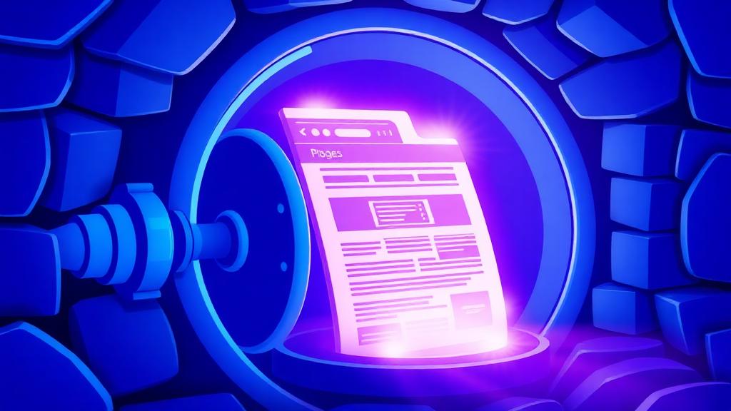 Archived web pages being recovered from digital vault