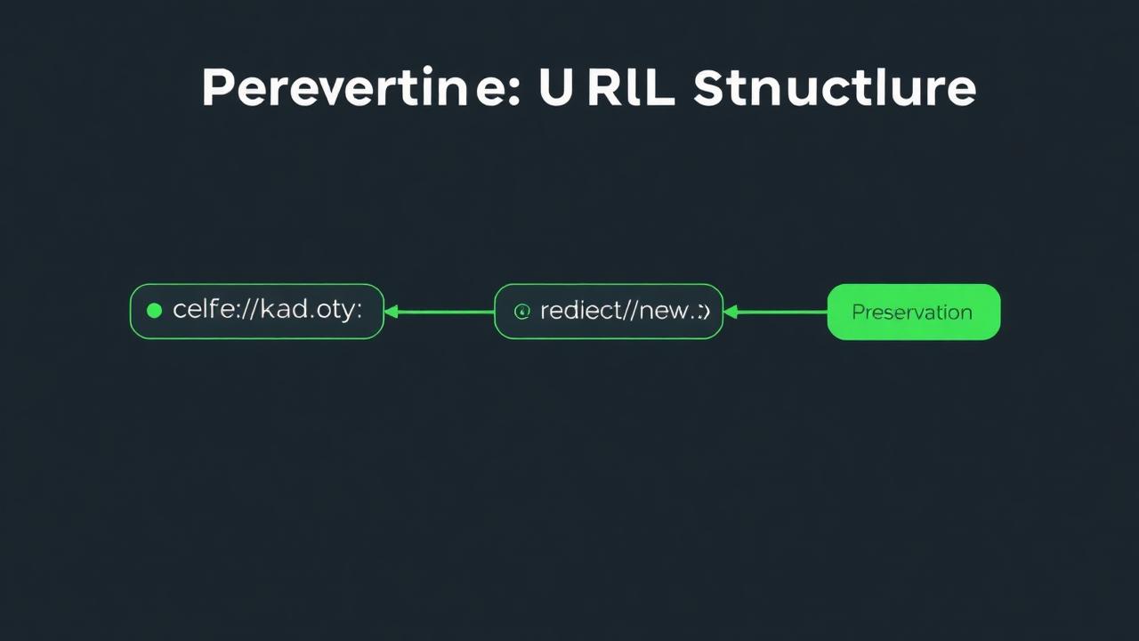 Preserving URL structure for backlink recovery