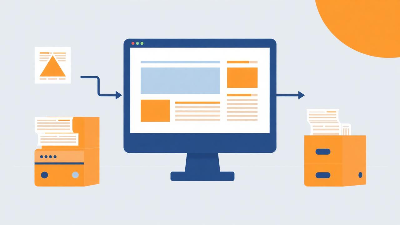 Restoring website content from archive